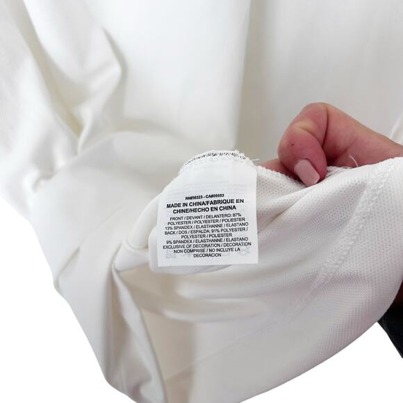 Nike Golf Tour Performance White Short Sleeve Polo Sz XXL - Picture 7 of 9